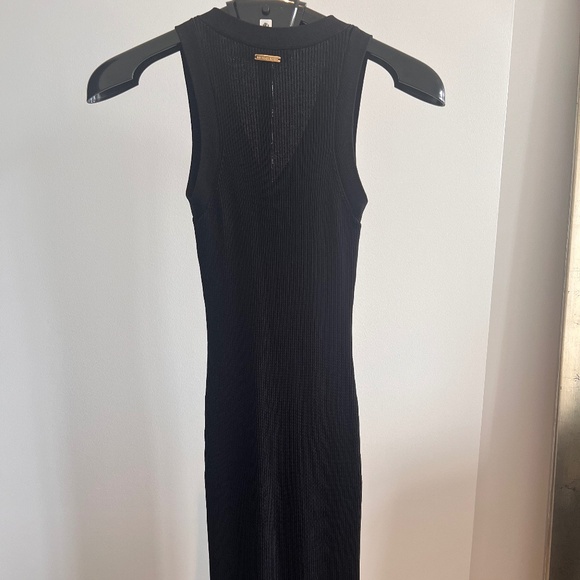 Michael Kors Ribbed Stretch Viscose Maxi Dress Size XS - Picture 2 of 5